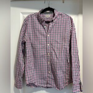 J. Crew Men’s plaid shirt